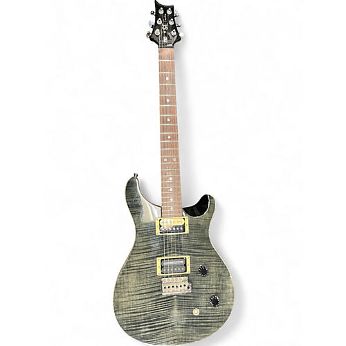 Used PRS CMC SE Custom green Solid Body Electric Guitar green