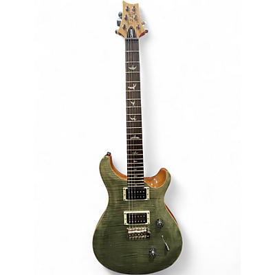 Used PRS CU44TG Custom SE 24 Trampas Green Solid Body Electric Guitar