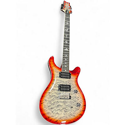 Used PRS CUSTOM 24 08 QUILT CHERRY CHARCOAL BURST Solid Body Electric Guitar