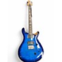 Used PRS CUSTOM SE 24 Blue to Black Fade Solid Body Electric Guitar Blue to Black Fade