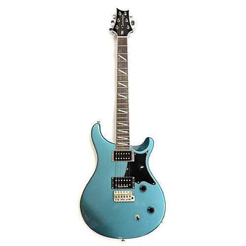 PRS Used PRS Carlos Santana Signature SE AQUA METALIC Solid Body Electric Guitar AQUA METALIC