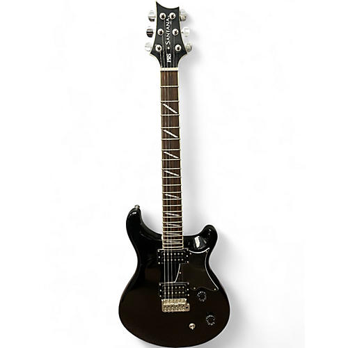 Used PRS Carlos Santana Signature SE Black Solid Body Electric Guitar Black