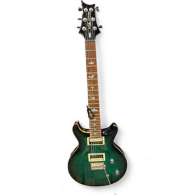 Used PRS Carlos Santana Signature SE GREEN BURST Solid Body Electric Guitar