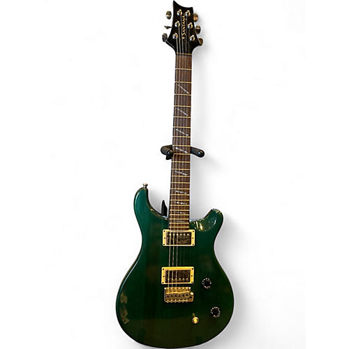 Used PRS Carlos Santana Signature SE Green Solid Body Electric Guitar Green