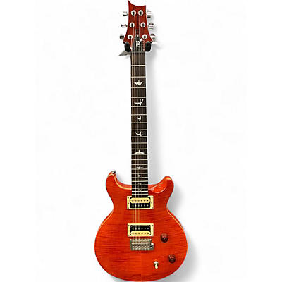 Used PRS Carlos Santana Signature SE Orange Solid Body Electric Guitar