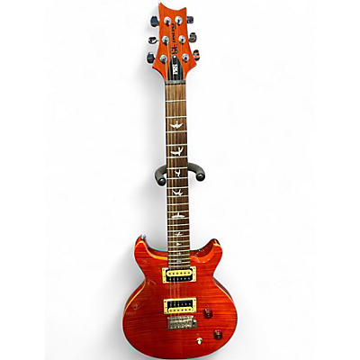 Used PRS Carlos Santana Signature SE Orange Solid Body Electric Guitar