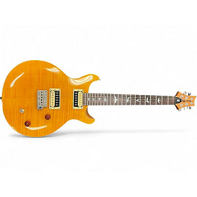 Used PRS Carlos Santana Signature SE TRANS YELLOW Solid Body Electric Guitar