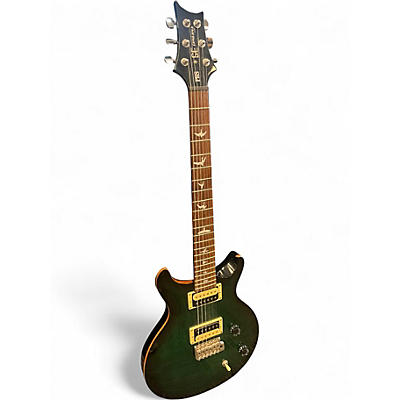Used PRS Carlos Santana Signature SE Trans Green Solid Body Electric Guitar