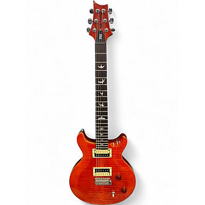 Used PRS Carlos Santana Signature SE Trans Orange Solid Body Electric Guitar