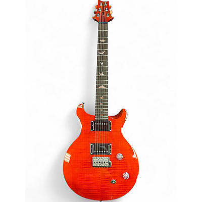 Used PRS Carlos Santana Signature SE Trans Orange Solid Body Electric Guitar