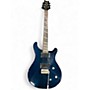 Used PRS Carlos Santana Signature SE Transparent Blue Solid Body Electric Guitar Transparent Blue