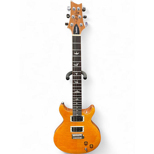 Used PRS Carlos Santana Signature SE Yellow Solid Body Electric Guitar Yellow