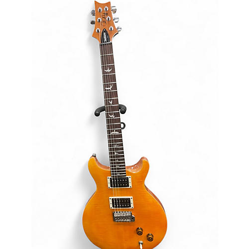 Used PRS Carlos Santana Signature SE Yellow Solid Body Electric Guitar Yellow