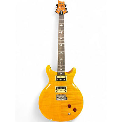 Used PRS Carlos Santana Signature SE Yellow Solid Body Electric Guitar