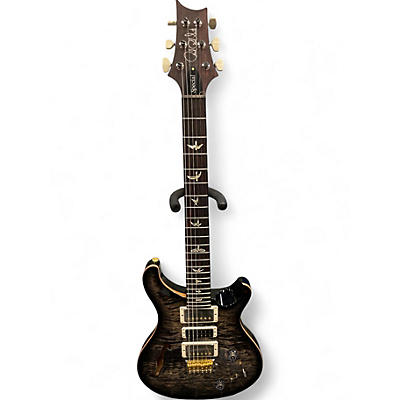 Used PRS Custom 22 Semi Hollow Body 10 Top BLACK QUILT Hollow Body Electric Guitar
