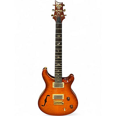 Used PRS Custom 22 Semi Hollow Body 10 Top Vintage Sunburst  Hollow Body Electric Guitar
