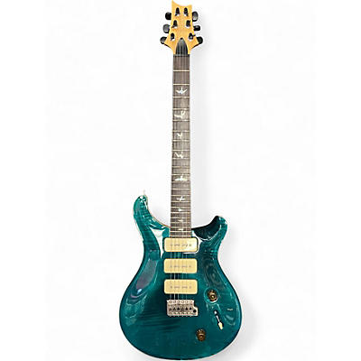 Used PRS Custom 22 Soapbar Turquoise Solid Body Electric Guitar