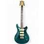 Used PRS Custom 22 Soapbar Turquoise Solid Body Electric Guitar Turquoise