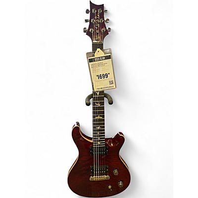 Used PRS Custom 22 stoptaio Trans Red Solid Body Electric Guitar