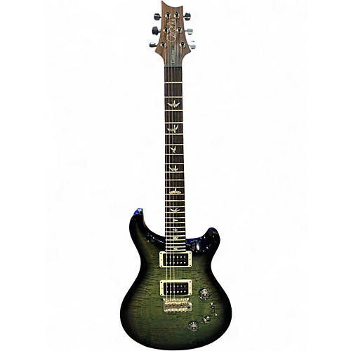 Used PRS Custom 24-08 green burst Solid Body Electric Guitar green burst