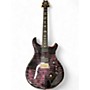 Used PRS Custom 24 10 Top - 2022 PURPLE IRIS Solid Body Electric Guitar PURPLE IRIS