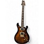 Used PRS Custom 24 10 Top 35th Anniversary Black Gold Solid Body Electric Guitar Black Gold