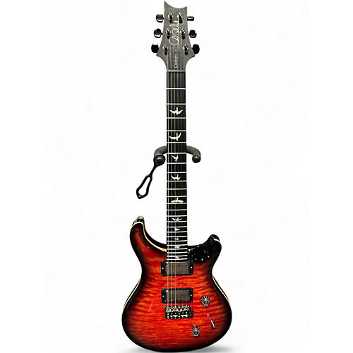 Used PRS Custom 24 10 Top BLOOD ORANGE SMOKEBURST Solid Body Electric Guitar BLOOD ORANGE SMOKEBURST