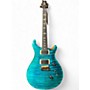 Used PRS Custom 24 10 Top Carroll Blue Solid Body Electric Guitar Carroll Blue