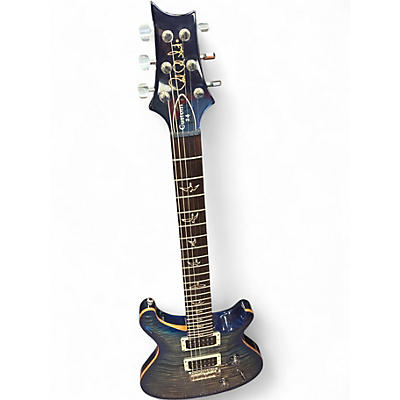 Used PRS Custom 24 10 Top FADED BLUE BURST Solid Body Electric Guitar