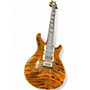Used PRS Custom 24 10 Top Orange Tiger Solid Body Electric Guitar Orange Tiger