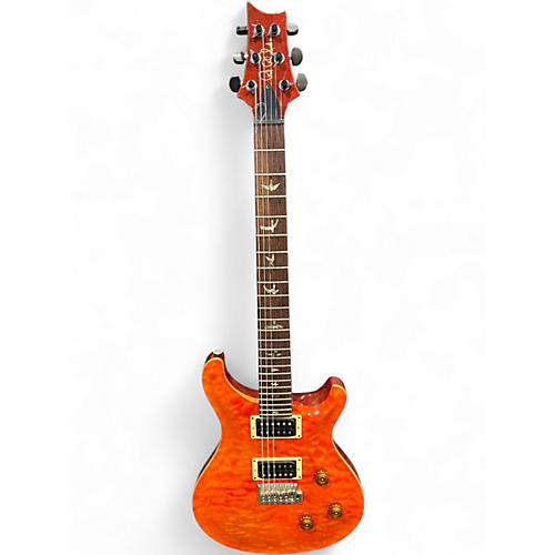 Used PRS Custom 24 10 Top QUILTED ORANGE BURST Solid Body Electric Guitar QUILTED ORANGE BURST