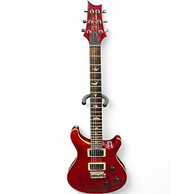 Used PRS Custom 24 10 Top Ruby Solid Body Electric Guitar