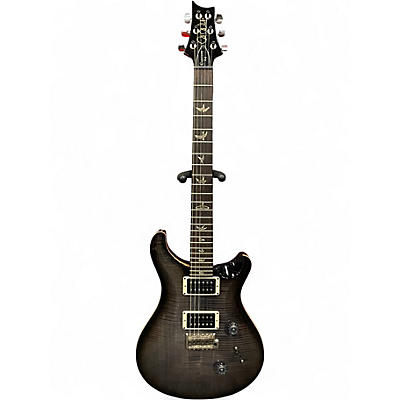 Used PRS Custom 24 10 Top Trans Charcoal Solid Body Electric Guitar