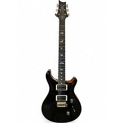Used PRS Custom 24 Black Solid Body Electric Guitar