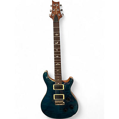 Used PRS Custom 24 Black Solid Body Electric Guitar