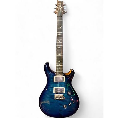 Used PRS Custom 24 Blue Burst Solid Body Electric Guitar Blue Burst