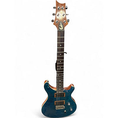 Used PRS Custom 24 Blue Matteo Solid Body Electric Guitar