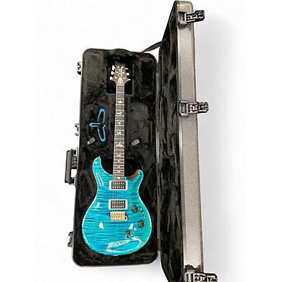Used PRS Custom 24 Carroll Blue Solid Body Electric Guitar