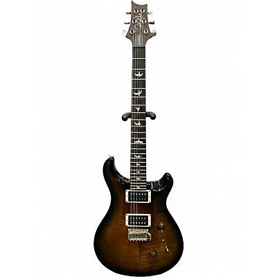 Used PRS Custom 24 Carved Figured Maple Top With Gen 3 Tremolo Goldburst Solid Body Electric Guitar