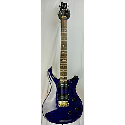 PRS Used PRS Custom 24 Flamed Purple Solid Body Electric Guitar