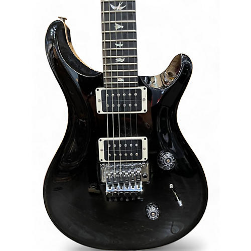 PRS Used PRS Custom 24 Floyd Black Solid Body Electric Guitar Black