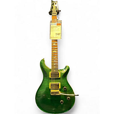 PRS Used PRS Custom 24 Green Solid Body Electric Guitar