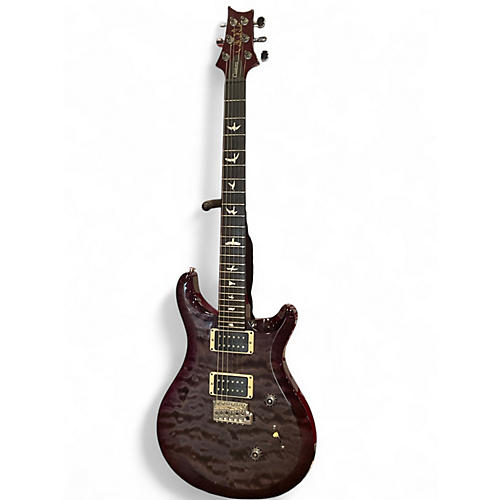 Used PRS Custom 24 PURPLE QUILT TOP Solid Body Electric Guitar PURPLE QUILT TOP