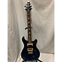 Used PRS Used PRS Custom 24 Trans Blue Solid Body Electric Guitar Trans Blue