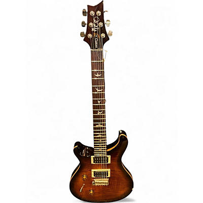 Used PRS Custom SE Left Handed 2 Color Sunburst Solid Body Electric Guitar