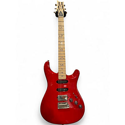 Used PRS FIORE Red Solid Body Electric Guitar