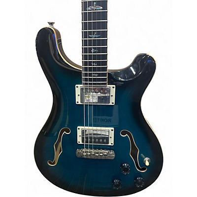 Used PRS HOLLOWBODY II PIEZO Blue Burst Hollow Body Electric Guitar