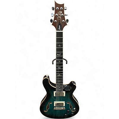 Used PRS HOLLOWBODY II PIEZO SE PEACOCK BLUE Hollow Body Electric Guitar