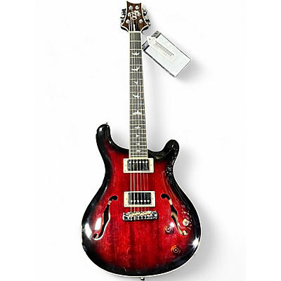 Used PRS Hollowbody Candy Red Burst Hollow Body Electric Guitar