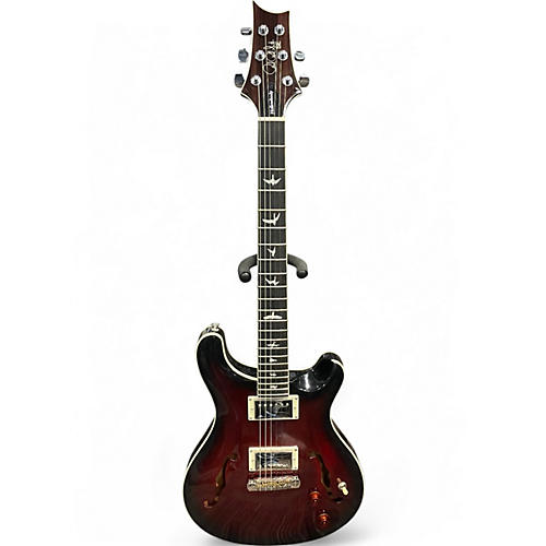 Used PRS Hollowbody Chrome Red Hollow Body Electric Guitar Chrome Red